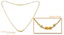 22Kt Gold Dokya  Chains - Click here to buy online - 215 only..