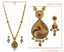 Click here to View - 22k Gold antique patta haar 