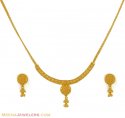 Click here to View - 22k Designer Necklace Set 
