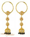 22Kt Gold Hoops - Click here to buy online - 546 only..