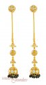 Click here to View - 22Kt Gold Long Earrings 