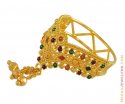 Click here to View - 22Kt Filigree Ring with Hanging 