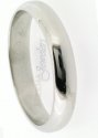 18 Kt White Gold Wedding Band - Click here to buy online - 227 only..