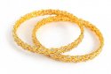 Click here to View - 22KT Gold Signity Bangle 