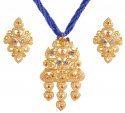 Click here to View - 22k Designer Pendant Set 