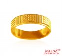 22 Karat Gold Band - Click here to buy online - 625 only..