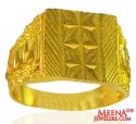 22 Karat Mens Ring  - Click here to buy online - 592 only..