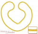 Gold Chain (20 Inch) - Click here to buy online - 556 only..