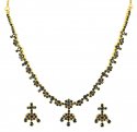 22Kt Gold Sapphire Necklace - Click here to buy online - 1,258 only..