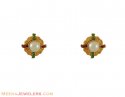 Click here to View - Meenakari Earrings with Pearl 