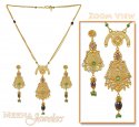 Click here to View - Gold Antique Designer Necklace 
