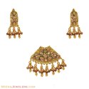 Click here to View - 22K Gold Pendant Set 