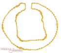 Click here to View - 22Kt Gold Long Chain (26 inch) 