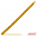 22 Karat Gold Mens Bracelet  - Click here to buy online - 2,618 only..