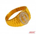 Mens 22K Gold Ring - Click here to buy online - 604 only..