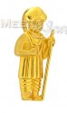 22 Kt Gold Jalaram Pendant - Click here to buy online - 160 only..