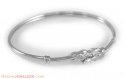 Click here to View - 18Kt Gold Bangle with Star Signity 