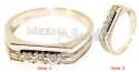 18 Ct White Gold Diamond Ring - Click here to buy online - 628 only..