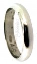 18Kt White Gold Wedding Band - Click here to buy online - 213 only..