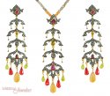 Designer Nizam Pendant Set - Click here to buy online - 2,693 only..