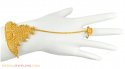 22Kt Gold Fancy Bracelet (Panja) - Click here to buy online - 892 only..