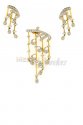Genuine Diamond Pendant Set - Click here to buy online - 3,013 only..