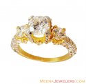 22k Extravagant Solitaire Ring