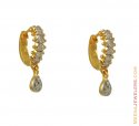 Clip On Earring With Hanging(22k) - Click here to buy online - 198 only..