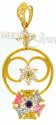 22 Kt Gold Pendant - Click here to buy online - 234 only..