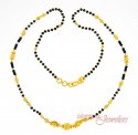22K Gold MangalSutra (18 inch) - Click here to buy online - 336 only..