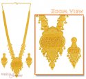 22K Gold Bridal Necklace Set