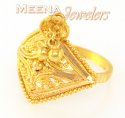 22K Gold Ladies Ring - Click here to buy online - 171 only..