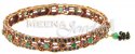 22 Kt Gold Bangles with Sapphires and Emeralds - Click here to buy online - 780 only..