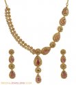 22k Fancy Diamond Set - Click here to buy online - 18,129 only..