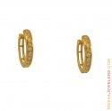 22k Designer Clip On Earrings - Click here to buy online - 210 only..