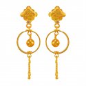 22Kt Gold Hoop Earrings - Click here to buy online - 779 only..