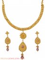 Click here to View - Antique Necklace Set (22k gold) 