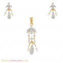 Click here to View - Signity Two Tone Pendant Set 