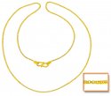 22Kt Gold Box Chain - Click here to buy online - 165 only..