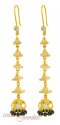 22Kt Hook Earrings - Click here to buy online - 424 only..