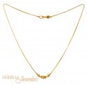 22Kt Gold Dokya  Chains - Click here to buy online - 220 only..