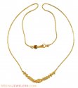 Gold Fancy Chain (16 Inch)