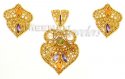 22 Kt Gold Pendant Sets - Click here to buy online - 375 only..