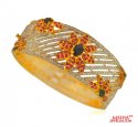 Gold Exclusive Bangle (22 Kt Gold) - Click here to buy online - 3,521 only..