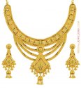 22K Meenakari Necklace Set - Click here to buy online - 4,195 only..