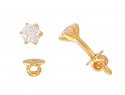 Click here to View - 22K Gold Tops with CZ 