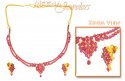 Click here to View - 22 Kt Gold Ruby Set 