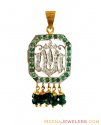 22K Allah Gold Pendant - Click here to buy online - 619 only..