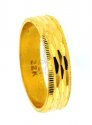 22kt Gold Ring (Wedding band) - Click here to buy online - 165 only..