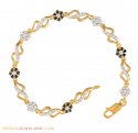 22k Star Signity Bracelet - Click here to buy online - 796 only..